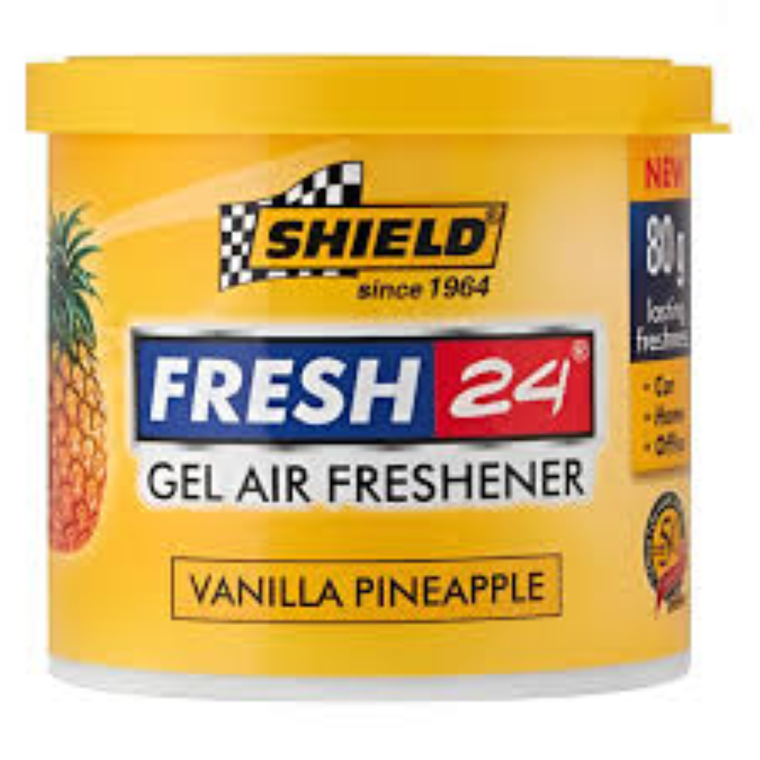 AIR FRESHNER F24 GEL VANILLA PINEAPPLE 80G